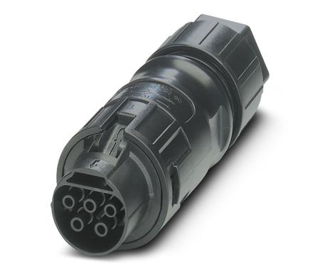 1017632 Phoenix Contact PRC 5-FC-FS6 8-21 HR Series, Female, Cable Mount Solar Connector, Cable CSA, 1.5 → 6mm², Rated