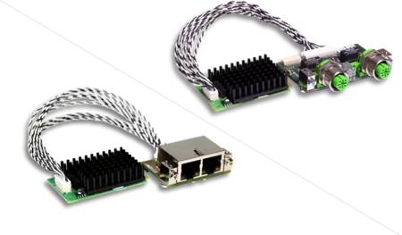 CIFX 90E-RE\ET\F+ML Hilscher 2 Port Mini PCI Express RJ45 Network Card, 100Mbit/s