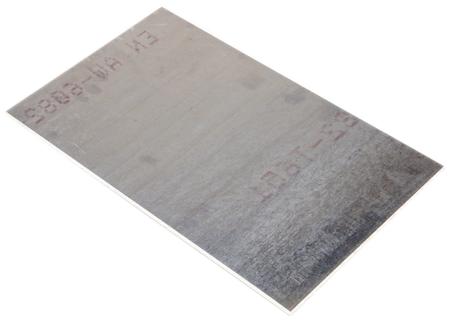 188-292 RS PRO Aluminium Metal Sheet 300mm x 500mm, 8mm Thick