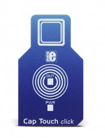 MIKROE-2888 MikroElektronika Cap Touch Click mikroBus Click Board for AT42QT1010