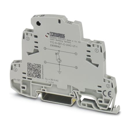 2906842 Phoenix Contact Surge Protector, DIN Rail Mount