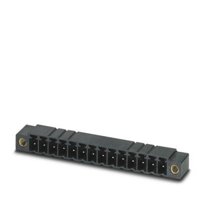 1713371 Phoenix Contact MC Series Through Hole PCB Header, 14 Contact(s), 3.5 mm Pitch, 1 Row, Shrouded