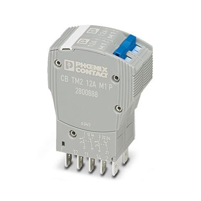 2800888 Phoenix Contact CB TM Thermal Magnetic Circuit Breakers - CB TM2 2 Pole 277V ac Voltage Rating Base Mounting, 12A