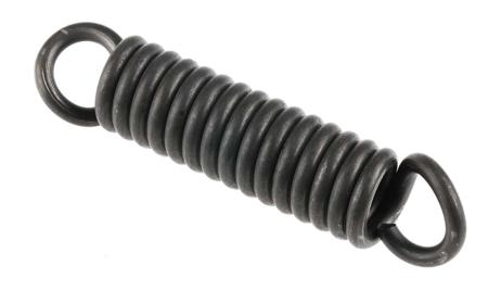 121-416 RS Pro Steel Extension Spring, 109mm x 25mm