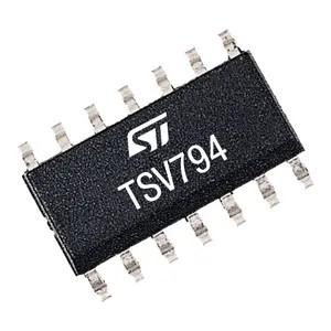 TSV794IYDT  STMicroelectronics, Operational Amplifier, 50 MHz, 14-Pin 5.5 V SO-14