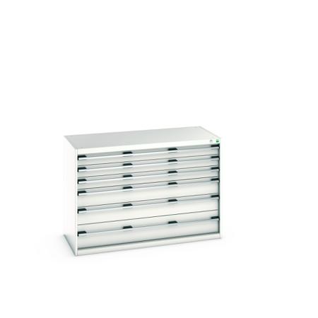 40022115-16V Bott 6 Cabinet, Steel, 900mm x 650mm x 1300mm, Light Grey