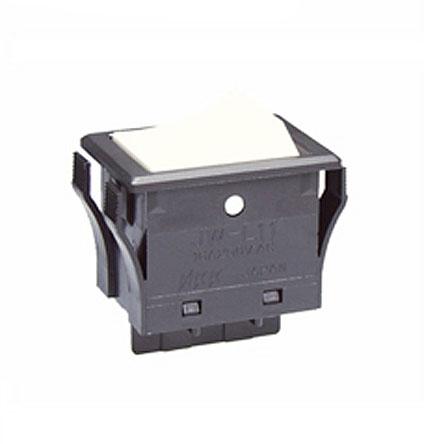 JWL11RBA NKK Switches SPST, On-Off Rocker Switch Panel Mount