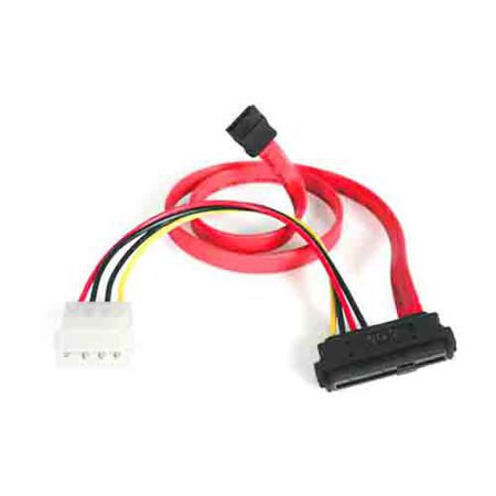 SAS729PW18 StarTech.com Female SATA Data to Female; Male LP4; SFF-8482  Cable, 457.2mm