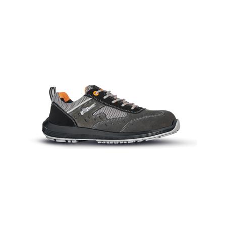 RR20196-47 UPower BREZZA Unisex Grey Composite Toe Capped Safety Shoes, UK 12, EU 47