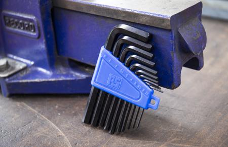 537-748 RS Pro L Shape Short Arm Hex Key Set 10 pieces Chrome Vanadium Steel