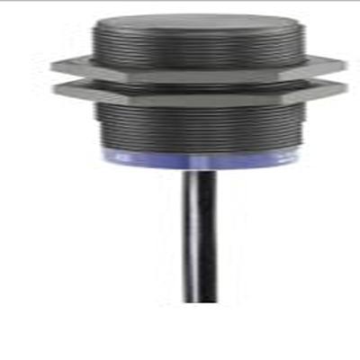 XS4P18AB110 Telemecanique Sensors Inductive Barrel Proximity Sensor, M18, 8 mm Detection 0-10 V NC, 24 → 48 V dc