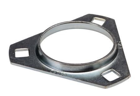 PFD 62 3 Hole Flange Bearing Unit, , 62mm ID