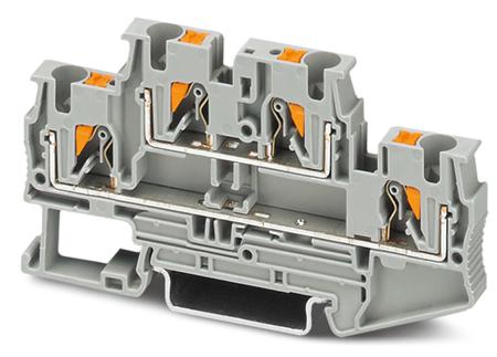 3211794 Phoenix Contact  PTTB 4 WH Series White, 0.2 → 6mm², Push In Termination, ATEX, IECEx