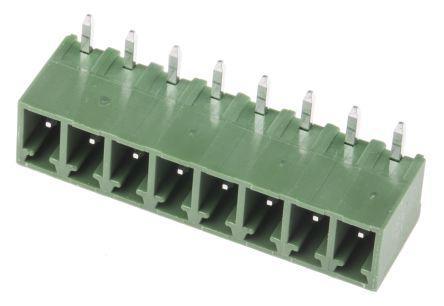 790-0910 RS Pro 3.81mm Pitch Straight PCB Terminal Strip, PCB Header, Through Hole, 8 Way