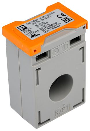 2902548 PACT V1 Series Bus Bar Current Transformer, 0 → 100A Input, 5 A Output, 20mm Bore
