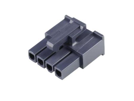 469940412 Molex, 46994 Female Connector Housing,  4.2 mm Pitch,  4 Way,  1 Row Straight