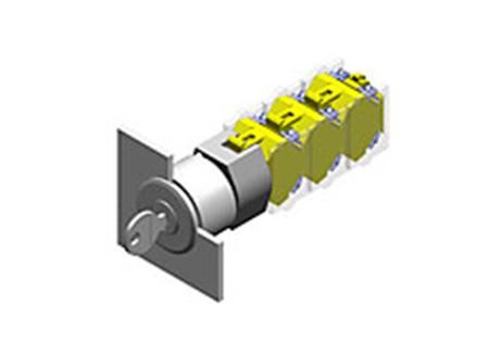 704.122.018 EAO 2-position Key Switch Head