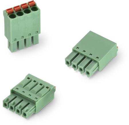 691304300002 3.81 mm Terminal Block Screwless Plug, V
