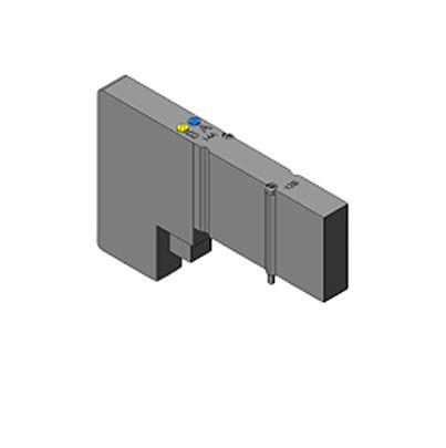 SY3300-5UD1-NA SMC 5/2 & 5/3 Solenoid Valve - Solenoid SY3000 Series
