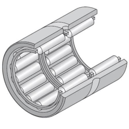 RNA0-40X50X34ZW NTN  40mm I.D Needle Roller Bearing, 50mm O.D