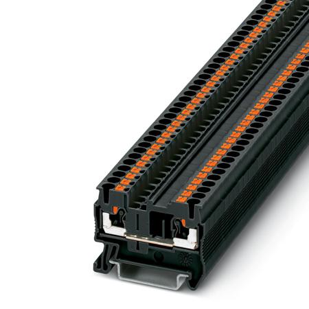 3212330 Phoenix Contact  PT 2,5 Series Black, 0.14 → 4mm², Push In Termination, ATEX, IECEx