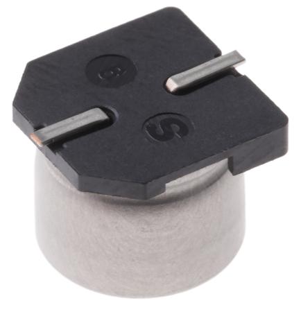 25SVPF100M Panasonic Aluminium Polymer Capacitor 100μF 25V dc 8mm E7 OS-CON Series, Surface Mount Polymer, ±20% 8 x 6.9mm 6.9mm
