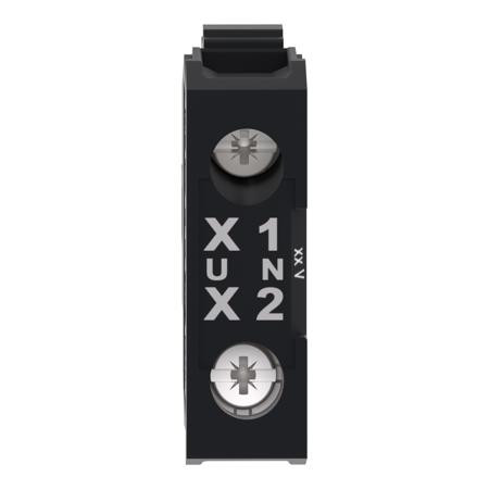 ZBVG1 Schneider Electric Harmony XB Light Block LED White 110 → 120 V Screw terminal
