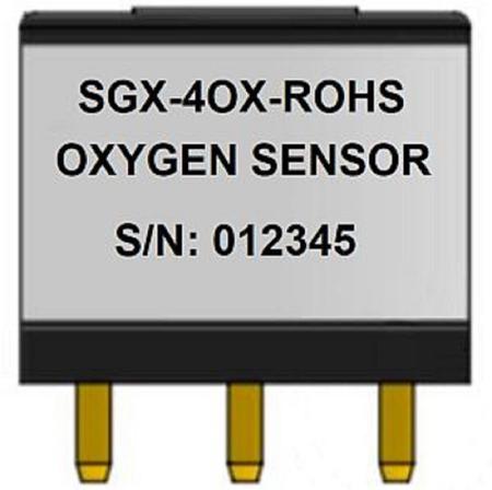 SGX-4OX-ROHS SGX Sensors , Oxygen Gas Sensor IC for Air Quality Monitors