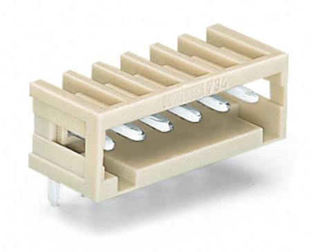 734-174 WAGO 734 Series Angled Through Hole Header, 14 Contact(s), 3.5 mm Pitch, 1 Row, Shrouded