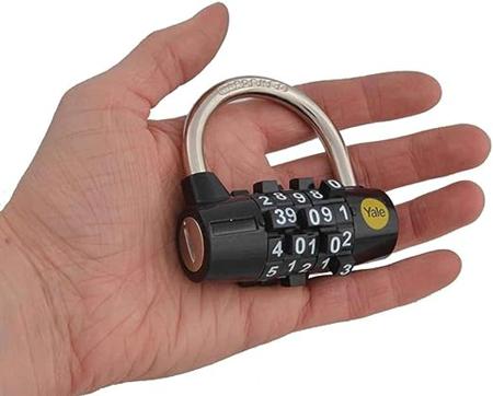 Y160-48-123-1 8888 Combination Combination Padlock, 7mm Shackle, 69mm Body