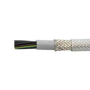 470915CY GE321 Alpha Wire Pro-Met Control Cable, 9 Cores 1.5 mm², 50 m, Screened, Grey Polyvinyl Chloride Sheath