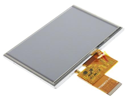 MIKROE-1574 MikroElektronika  MIKROE TFT LCD Display, White on White, Normally White