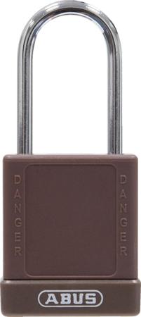 77577 ABUS Key Aluminium Padlock, 6.35mm Shackle, 40.08mm Body
