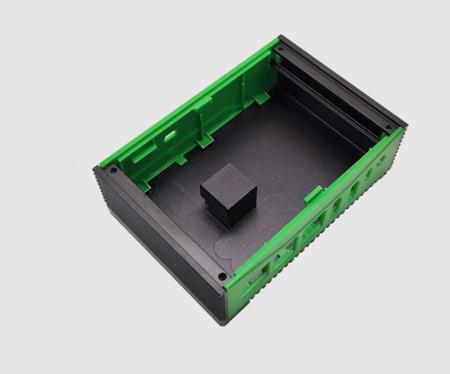 AE003 Okdo Metal ROCK SBC Case for use with ROCK 5 Model B Single Board Computer, Black