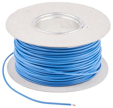361-793 RS Pro Blue, 100m PVC 2491X Equipment Wire, 1.5 mm² CSA , 750 V 15 AWG