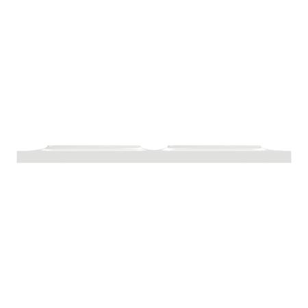 S520704 Schneider Electric White 2 Gang Cover