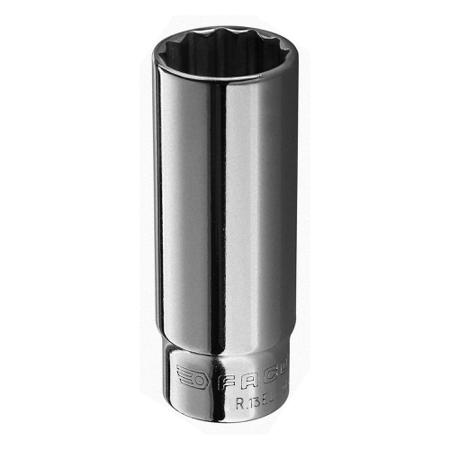 R-14EL Facom 1/4 in Drive 14mm Deep Socket, 12 point, 50 mm Overall Length