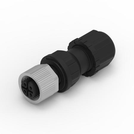643722100004 Industrial Circular Connectors, 4 Contacts, Cable Mount, M12 Connector, Socket, Female, IP68, WR-CIRC Series