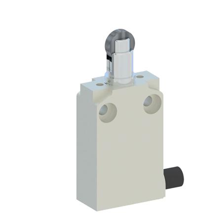 136-252 RS PRO Roller Plunger Limit Switch, 2NO+2NC, IP67, Zamak Zinc Alloy Housing, 240V ac Max, 4A Max