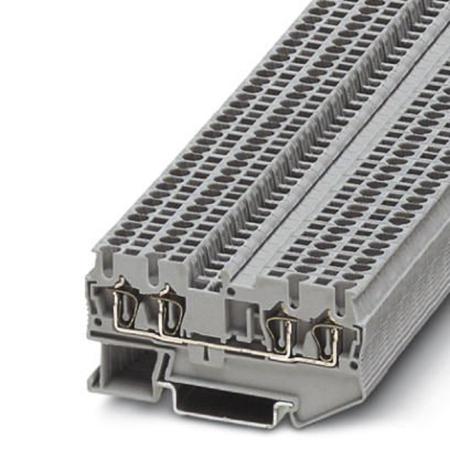 3031186 Phoenix Contact  ST 1.5-QUATTRO Series Grey, 1.5mm², 1-Level