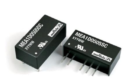 MEA1D2409SC Murata Power Solutions MEA1 1W Isolated DC-DC Converter Through Hole, Vin 21.6 → 26.4 V dc, Vout ±9V dc