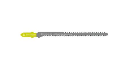 63503182010 FEIN, 8 → 11 Teeth Per Inch Wood 100mm Cutting Length Jigsaw Blade, Pack of 5