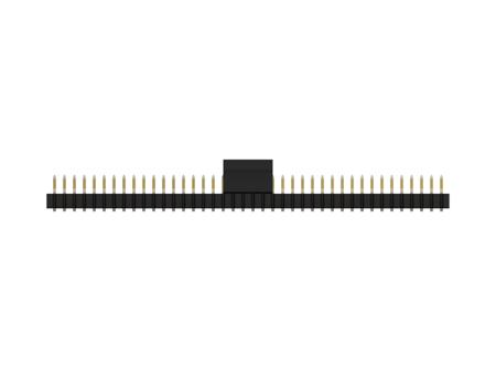 1MM-HU-D05-VS-00-F-TRP TE Connectivity 1MM-HU Series Vertical Board Mount PCB Header, 10 Contact(s), 1mm Pitch, 2 Row(s), Unshrouded