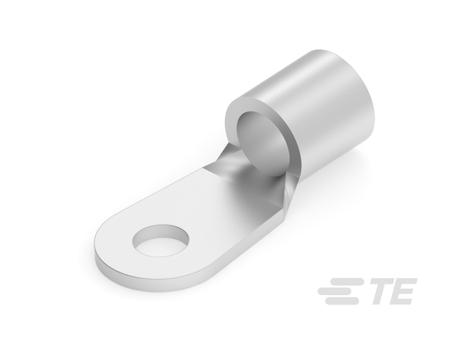 2-321298-6 TE Connectivity, SOLISTRAND Uninsulated Ring Terminal, #10 Stud Size, Silver