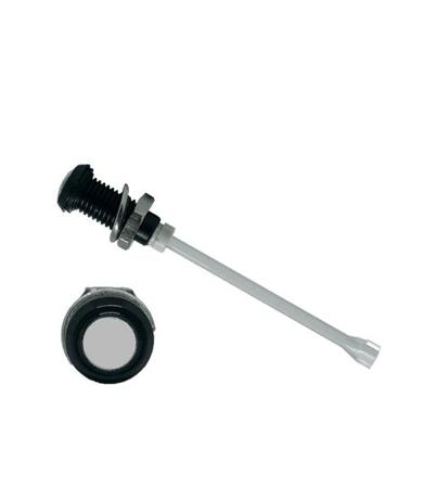 RHD-1890-F9PD67PR  Bivar, Panel Mount Vertical LED Light Pipe, Diffused Round Lens