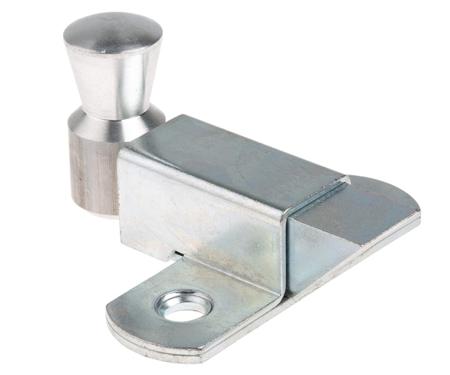 16-A-3631 Pinet Steel Padlockable Zinc Plated Door Bolt, 73 x 70mm