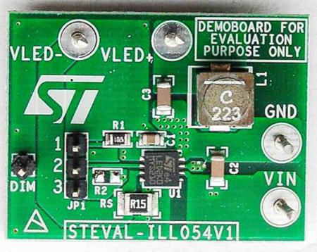 STEVAL-ILL054V1 STMicroelectronics , STEVAL LED Driver Evaluation Board for LED2001 for Dimming LED Driver