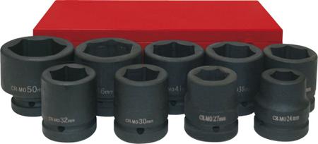 61273 Ega-Master 24 mm, 27 mm, 30 mm, 32 mm, 36 mm, 38 mm, 41 mm, 46 mm, 50 mm, Impact Socket