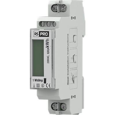 360-666 RS PRO 1 Phase LCD Energy Meter, Type