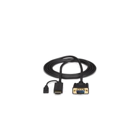 HD2VGAMM3 StarTech.com HDMI to VGA Adapter, 900mm - 1920 x 1200
